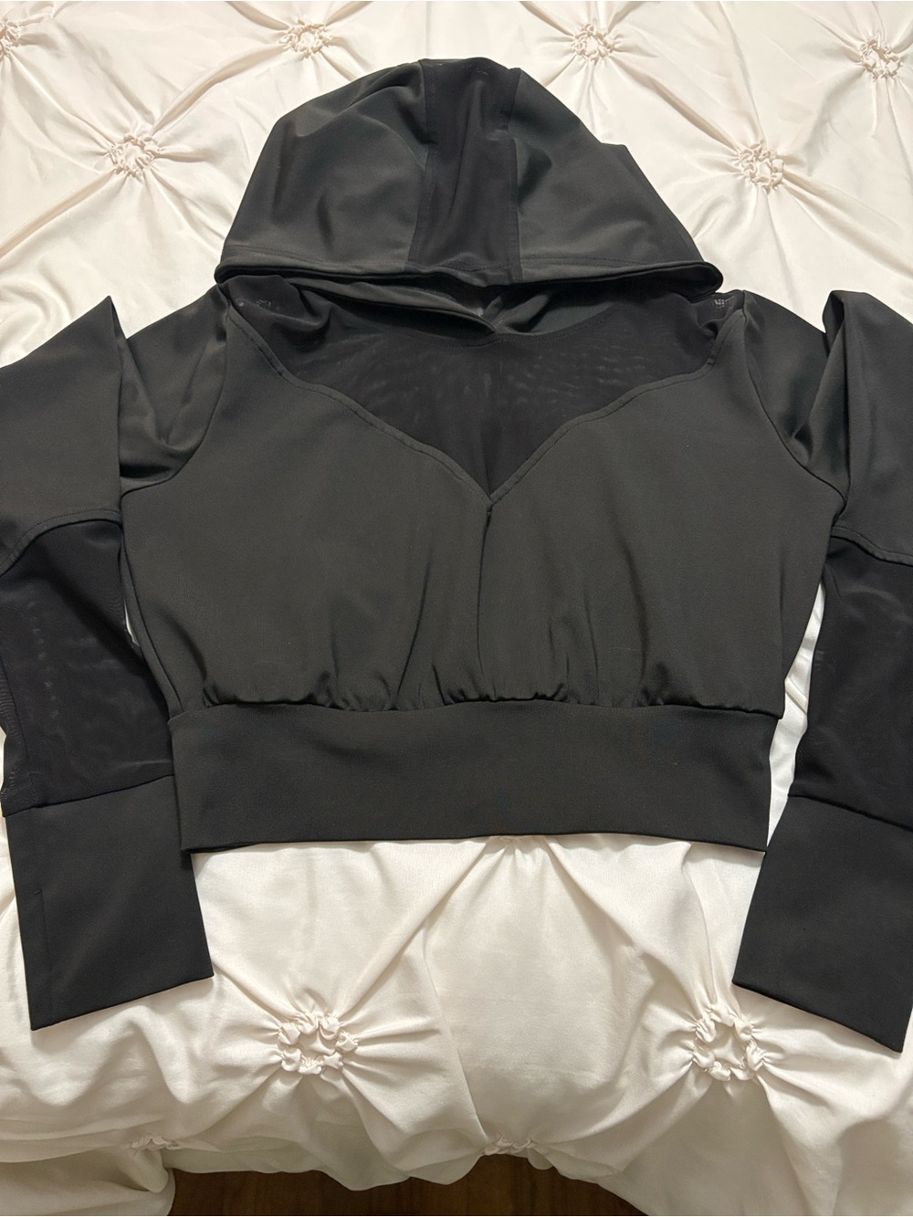 Active Elixir  Anti-Gravity DTE Crop Top Hoodie